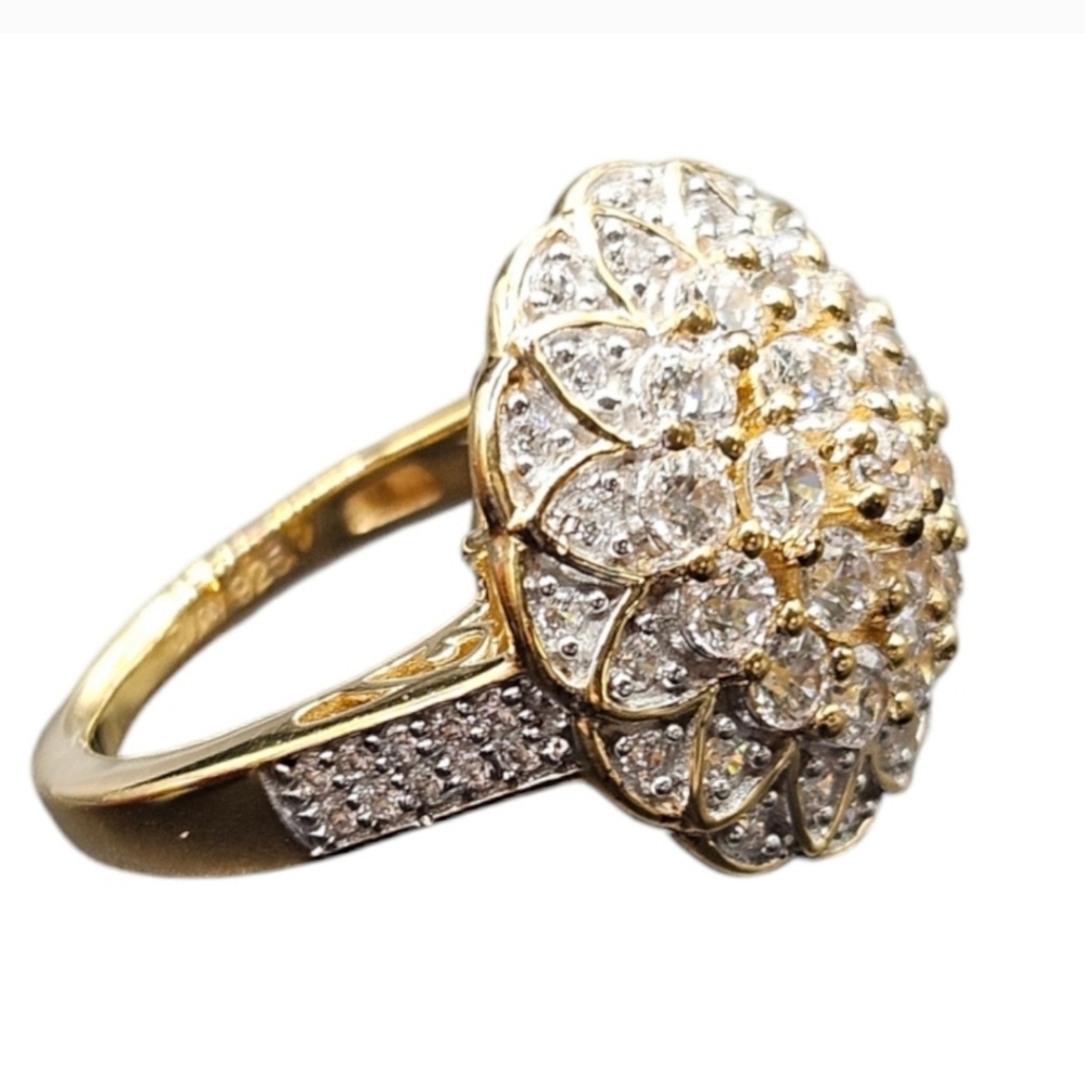Swarovski Cluster Ring